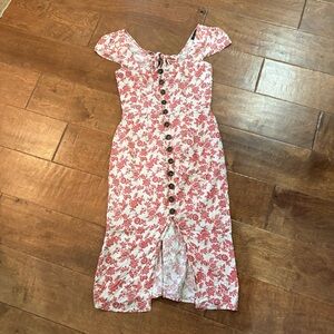 Italian summer midi dress